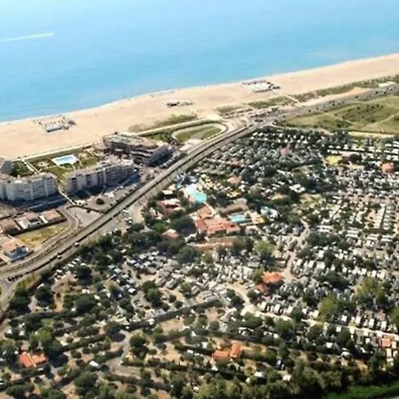 Mobil Luxe 3 Climatise En Roussillon Campsite *